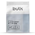Bulk Clear Whey All in One, Protein Powder Shake With Creatine, Glutamine, BCAA, Carbohydrates, Passion Fruit, 500 g, 10 Servings, Packaging May Vary