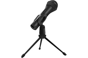 Micfuns MR101 Dynamisches USB/XLR Mikrofon mit Nierencharakteristik, Dynamisches Handmikrofon mit USB Digitalausgang für Heim-, Studio-, Mobil- und Bühnenaufnahmen