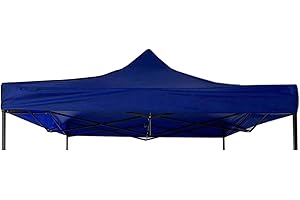 Rebecca Mobili Couverture Supérieure, Toit pour Gazebo, Polyester Oxford Bleu 800D, Résistant - Dimensions: 3 x 3 Mètres (LxP) - Art. RE6578
