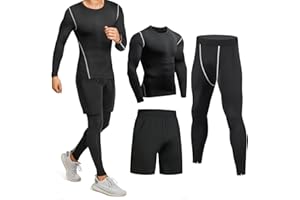 Niksa Ensemble Compression Homme Tenue Sport Fitness Vêtement Running Tee Shirt Compression Legging Sport Short Running
