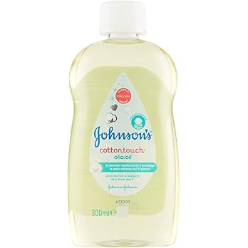 JOHNSON'S Baby, Huile pour enfants et nouveau-nés Cottontouch, avec du vrai coton, absorption rapide, 300 ml : Amazon.fr: Bébé et Puériculture
