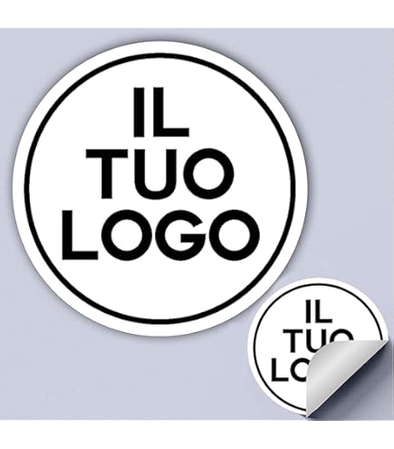 Adesivi Trasparenti Personalizzati - Con Foto, Testo, Logo | 100% Made In Italy | Resistenti All'acqua - Foto 11