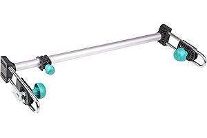 wolfcraft Rozpierak do montażu ościeżnic drzwiowych „Easy” I 3675000 I Sprytna pomoc podczas osadzania drzwi