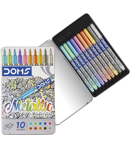 FLAIR Creative 2 In 1 Acrylic Paint Marker | 24 Colours Set | Ideal For Rocks, Ceramics, Canvas, Glass And Wood : Buy Online At Best Price In KSA - Souq Is Now - View #2