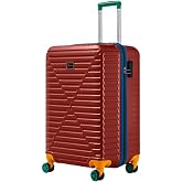 Louisiana Polo Kabin Boy%100 Polikarbon Valiz 4x2 Teker Bordo 1088