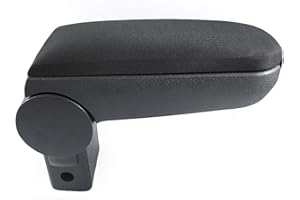CARJOY Reposabrazos de Coche Reposabrazos Central Consola Para Golf MK4 1J1 1997-2007 Bora 1J2 1998-2013 Modelo Específico Ajuste Textil Negro