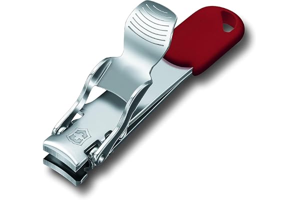 Victorinox, NAIL CLIPPER in RED colour. Nail cutter.