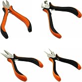 AEE&reg; 4&rsquo; Mini Hand Tools Set 125 mm Spring Pliers Set Side Chisel Carrier Pliers Tool Set