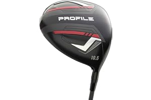 Wilson Profile Hombre Driver Individual, Rojo/Negro, Estándar