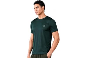 CHKOKKO Gym T Shirts for Men Workout Activewear Solid Quick Dry Sports Tshirt for man Breathable Lightweight Half Sleeve Regu