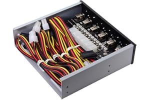 cablecc 6 Sistema di controllo del disco rigido Sistema di gestione di controllo intelligente HDD SSD Interruttore di alimentazione con 5.25 CD-ROM Bay