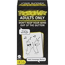 Gioco Da Tavolo Pictionary Sketch Squad Mattel HTW86 - Gioco Di Disegno In Squadra Per Adulti E Adolescenti
