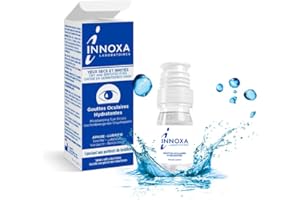 INNOXA LABORATOIRES INNOXA - Gouttes Yeux - Hydrate et Soulage rapidement Yeux Secs Irrités - SPECIAL ALLERGIES - Prolonge le confort des Lentilles - Sans conservateurs - fabriquée en France - 10ml