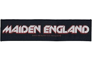 Rock Off Iron Maiden Maiden England Strip Patch Official Woven Patch