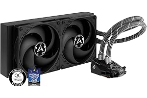 ARCTIC Liquid Freezer II 280 - Watercooling, Refroidisseur à eau All-in-One CPU AIO Multi-compatible, Compatible Intel & AMD, Pompe efficace contrôlée par PWM, 200-1700 rpm, Compatible avec LGA1700