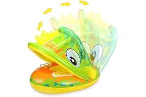 SHENGRUILI Anello di Nuoto per Bebè,Neonati Piscina Giocattolo,Anello da Nuoto Gonfiabile per Bambini,Anello da Spiaggia per Bambini,Adatto Bambini Piscina Estiva All'aperto Giocattoli