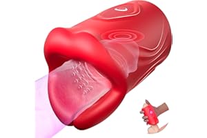 JURQEAR Masturbadors Masculinos Juguetes Sexuales Hombre - Masturbadores Masculino 9 Modos de Vibración Vagina Masturbador hombre Electrico Juquetes Eróticos para Hombre Sexual