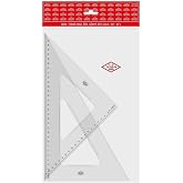 Hatas Teknik Okul &Ouml;ğrenci G&ouml;nye Seti B&uuml;y&uuml;k Boy (32 cm) 30-60-90 ve 45-45-90