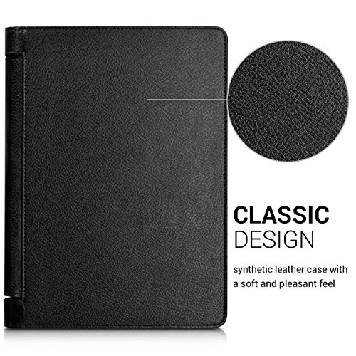 kwmobile Hülle für Lenovo Yoga Tab 3 Plus – Tabletcover Slim Case Tablet Schutzhülle – Smart Cover Tabletcase Schwarz - 2