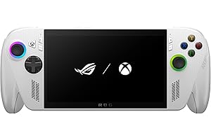 ASUS ROG Xbox Ally - Consola Portátil Gaming 7" Full HD 120Hz (AMD Ryzen Z2 A, 16GB RAM, 512GB SSD, Batería 60Wh, Windows 11, Consigue 3 meses gratis de Game Pass Premium) - Color Blanca