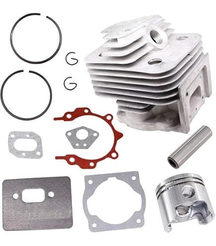 44MM Zylinder Dichtung Kolben Ring Kit Set For TL52 BG520 Pinsel Cutter Cut-Off Saw Zylinder Kolben Kit Ersatz(Piston Kit(7pcs