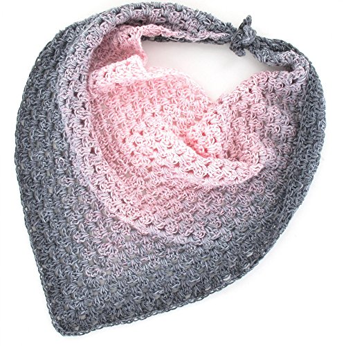 LoLa Farbverlaufswolle Classic Bobbel Antique pink grey, Variante:3fach – 200g 1000m - 3