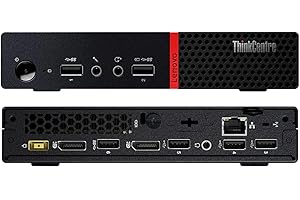 ‎LENOVO Lenovo ThinkCentre M715Q Tiny | AMD PRO A6-8570E 3Ghz | RAM 8 GB | SSD 240 GB | AMD Radeon R5 Grafikkarte | Windows 10 Pro 2x Display Port WI-FI (Generalüberholt)