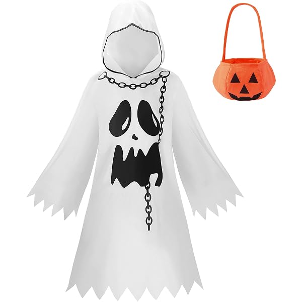 Spooktacular Creations Costume De Faucheuse Avec Yeux Lumineux Pour Enfants Fantome Effrayant Mort Costume D Halloween