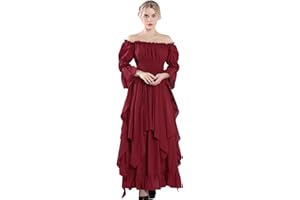 Fiamll Abito vittoriano costume rinascimentale donna gotico abito da strega abito da sposa medievale