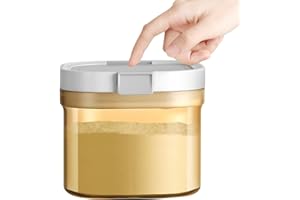 Aolso Baby Milk Powder Dispenser Pot,800ml Formula Dispenser Pots with Lid & Spoon,Baby Formula Container for Milk Powder, Coffee, Cereal, Flour