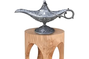 Povanjer Adorno de lámpara mágica de Aladdin - Adorno de lámpara de Genio mágico de Aladdin Altamente Pulido,Regalos y presentes Regalos Decorativos Adolescentes