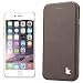 Produktbild iPhone 6/6S 4.7" Air Case Schutzhülle, Jisoncase iPhone 6/6S 4.7 inch Case Schutzhülle Ultra Slim One Piece Design Premium PU Leder Stand Case Flip Folio Schutzhülle für Apple iPhone 6/6S