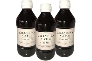 Chip Mate - Non Brewed Condiment, Chip Shop Vinegar - 3 X 284Ml Glass Bottles - No Gluten - By Shines