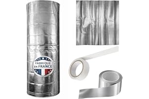 EURO VANADIUM Isolant Ballon Eau Chaude 300 L, 160 x 200 cm - Fabrication Française - Isolant Thermique Multicouches - Kit Isolation Chauffe Eau, Isolant Cumulus