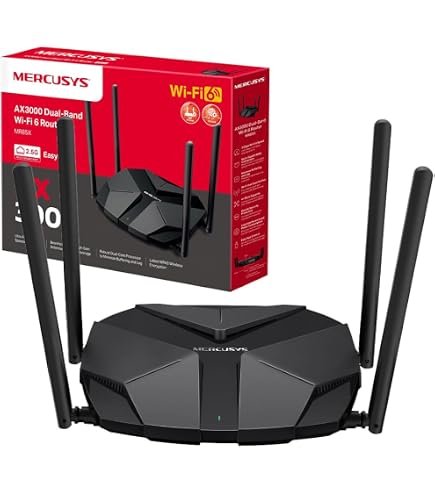 Xiaomi Mi Router AX3200 – Wi-Fi 6 Veloce, 256MB RAM, OFDMA, Copertura Per 128 Dispositivi