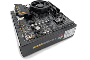 COMPONENTS4ALL Ryzen 5 5500 3.6Ghz (Turbo 4.2Ghz) Six Core Twelve Thread CPU, TUF Gaming A520M-PLUS II Motherboard & 32GB 3200Mhz DDR4 RAM Pre-Built Bundle