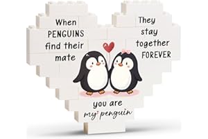 Greatabox I Love You Christmas Gifts for Her Him, Anniversary Love Gifts for Boyfriend Girlfriend, Penguin Gifts for Wife Husband Couples on Christmas Valentines Birthday