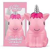 RENEE Princess Snowball Pink Lip Balm | For Pre-Teen Girls | Enriched with Shea Butter, Cocoa Butter & Vitamin E | Cruelty-Fr