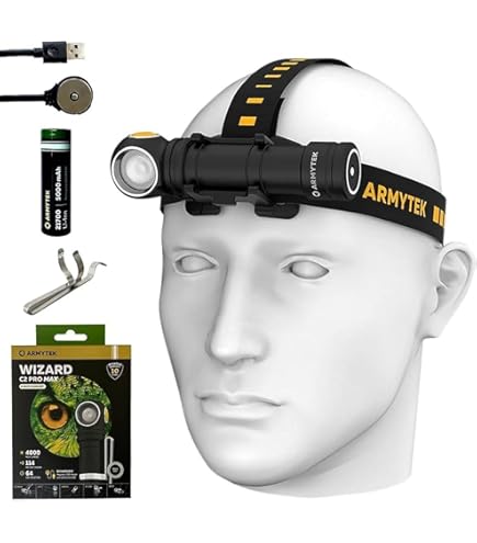 Lampe frontale Wizard C2 Pro Max - Armytek Lampe frontale Wizard C2 Pro Max - Armytek