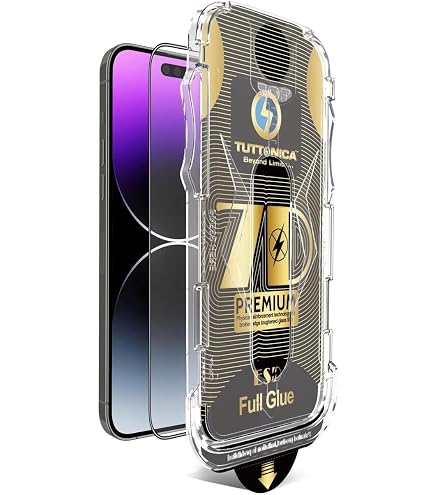 Microdia ScreenGuard Pellicola Protettiva HD Per IPhone 15 (Tutti I Modelli) | Vetro 0.33mm, Durezza 9H, Anti-impronta, Protezione Altoparlante - 5