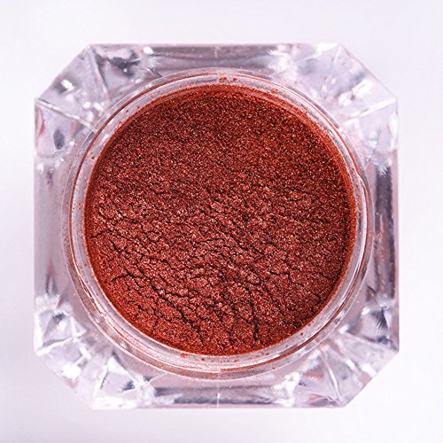 Born Pretty 1 Kasten 2g Rose Gold Spiegel Powder Maniküre Nail Art Glitzer Chrom Pigment - 3