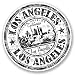 Produktbild 2 x Los Angeles California Vinyl Aufkleber Aufkleber Laptop Reise Gepäck Auto Ipad Schild Fun # 4399 - 10cm/100mm Wide