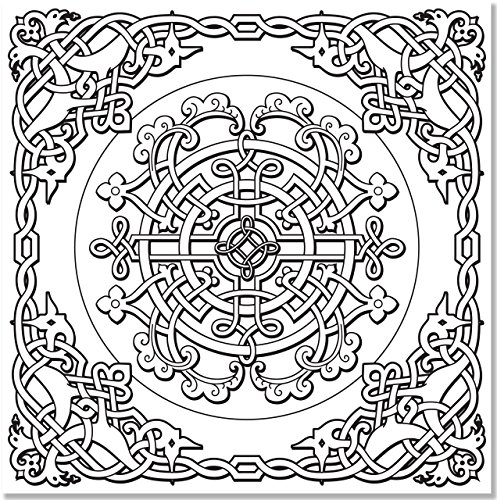 Celtic Designs Adult Coloring Book (31 stress-relieving designs) (Studio)