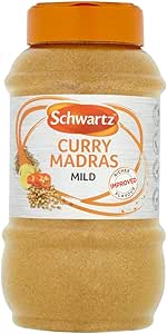 Schwartz Madras Mild Curry Powder Indian Seasoning 0 4 Kg Amazon Co Uk Grocery