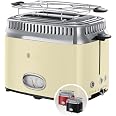Rusell Hobbs Grille pain rétro crème vintage - Électroménager