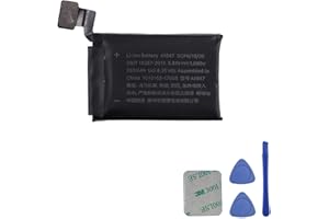 E-YIIVIIL Batterie de rechange A1847 compatible avec Watch Series 3 38 mm GPS + LTE version avec outils