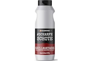 ‎SIZZLEBROTHERS Grillmarinade der SizzleBrothers | 500ml #ScharfeSchote | Flüssige Marinade für saftigeres & zarteres Fleisch im Vergleich zum BBQ Rub | Für Grillfleisch wie Steaks, Hähnchen, Pulled Pork & co.
