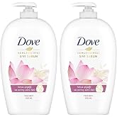 Dove Lotus Flower and Rice Milk Liquid Soap 450 ml 2 pack