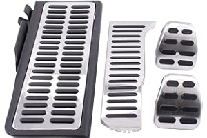 Doo Engy Pedalkappen Bremse Fußstütze Abdeckung Satz für V-W Golf 5 6 für S-eat Leon für S-koda für Octavia