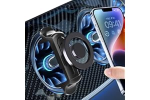 ICAILIN Support Telephone Voiture magnetique, pour Mini Cooper R56 F56 Smart 451 453, Alfa Romeo Mito, Fiat 500, Citroen berlingo, Renault Alaskan Clio, Mercedes Aimant Telephone Voiture